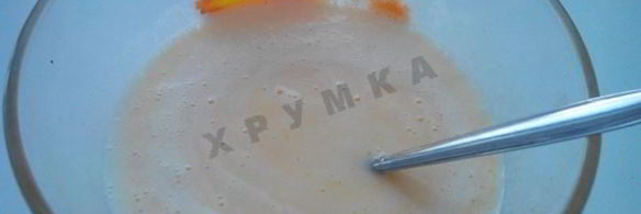 хворост на сметане