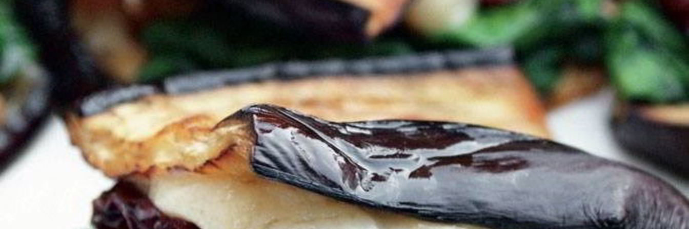 Конвертики из баклажанов