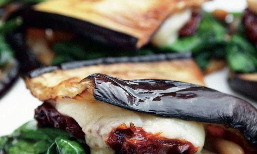 Рецепт конвертиков из баклажанов