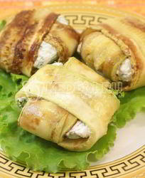 Конвертики из кабачков с сыром