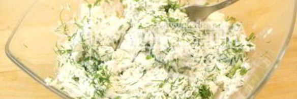 конвертики из кабачков с сыром