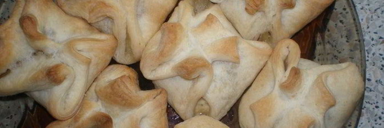 Конвертики из слоеного теста