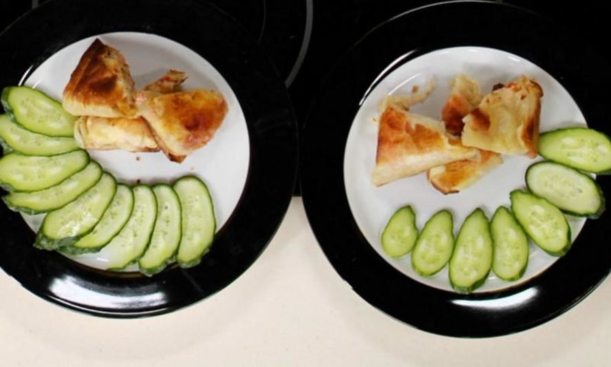 Рецепт конвертиков с гребешками, семгой и сыром