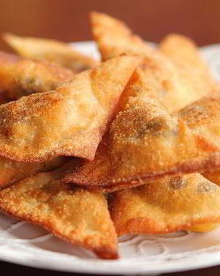 Конвертики с овощной начинкой