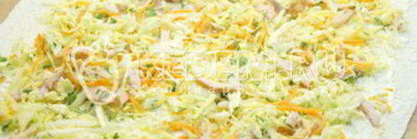 быстрая закуска из лаваша