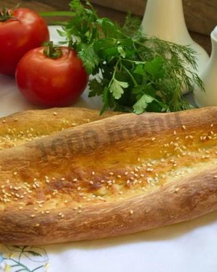 Домашний дрожжевой лаваш в духовке