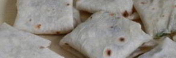 конвертики из лаваша с сыром