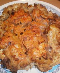 Курица в лаваше по-армянски