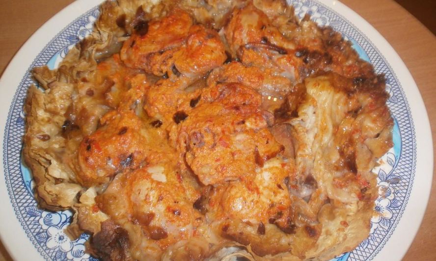 Рецепт курицы в лаваше по-армянски
