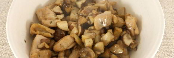 лаваш с курицей, грибами и корейской морковью