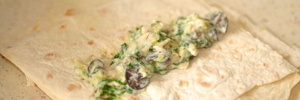 лаваш с курицей