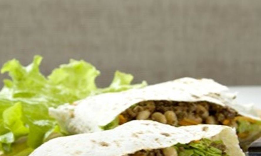 Рецепт лаваша с пряной говядиной и фасолью