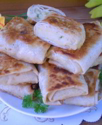 Лаваш с пюре