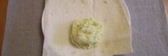 лаваш с пюре