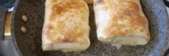 лаваш с пюре