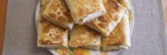 лаваш с пюре