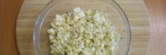 лаваш с рисом и яйцом