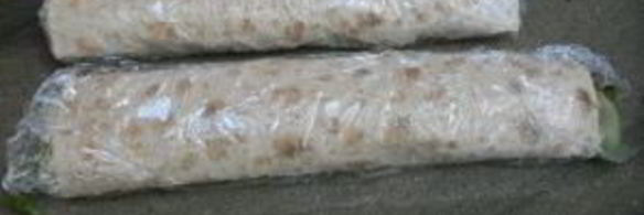 лаваш с семгой и огурцом