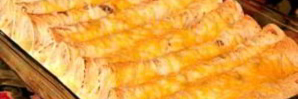 лаваш с сыром и зеленью в духовке