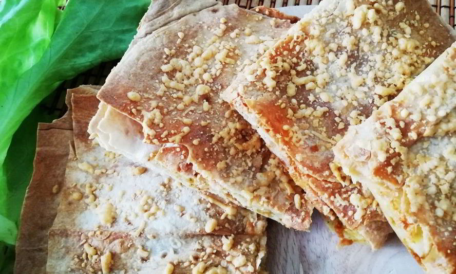 Рецепт лаваша с сыром, запеченный в духовке