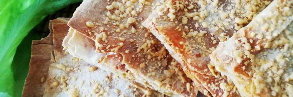 лаваш с сыром, запеченный в духовке