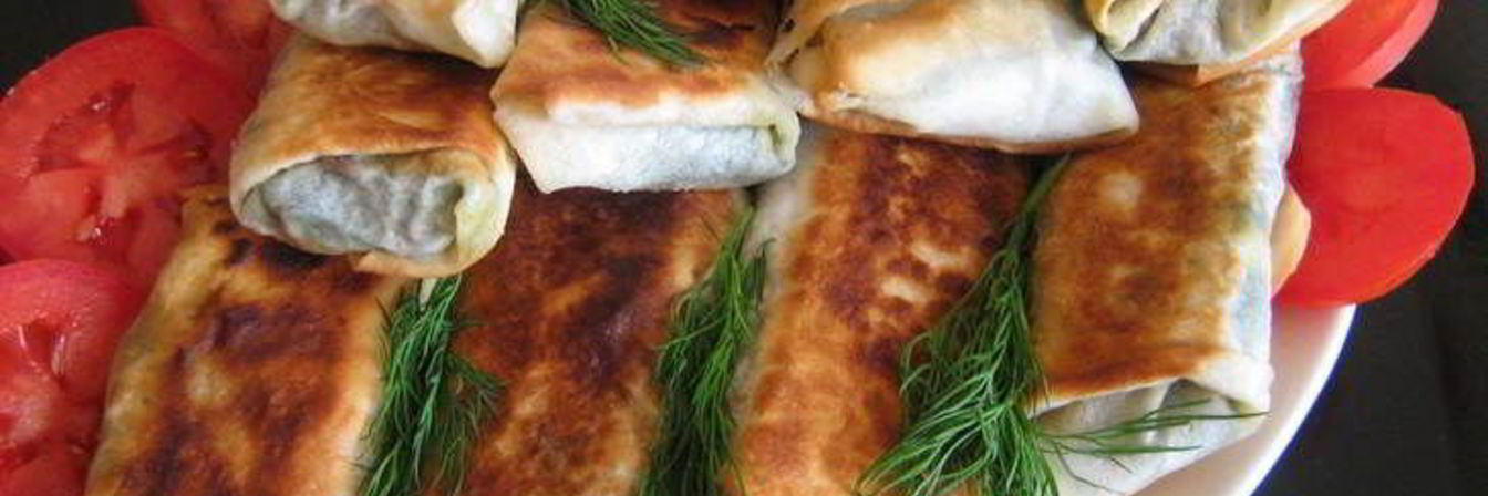 Лаваш со шпинатом