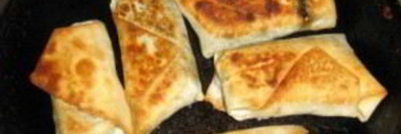 лаваш со шпинатом