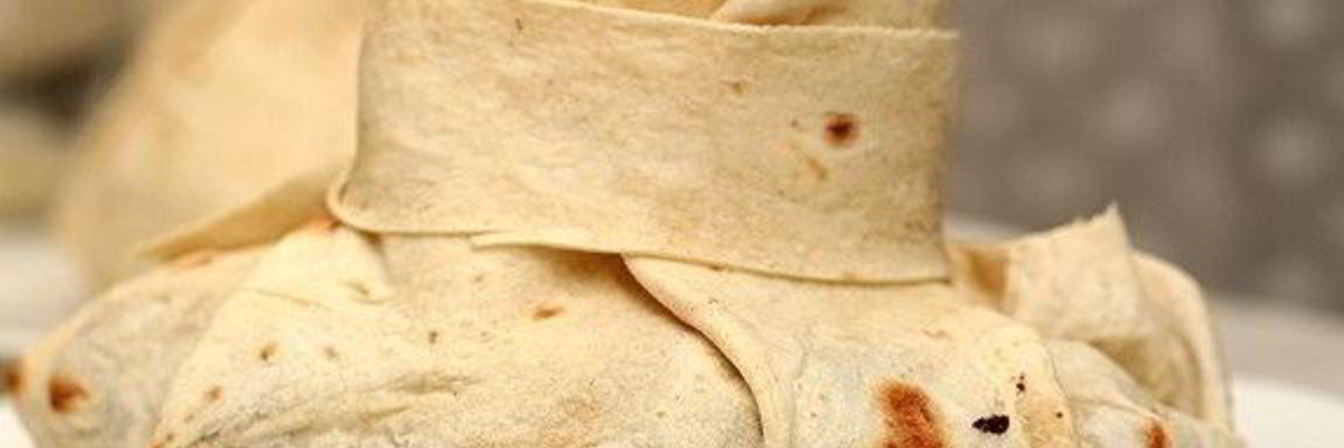 Мясо в армянском лаваше