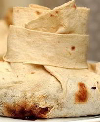 Мясо в армянском лаваше