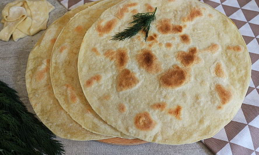 Рецепт постного лаваша