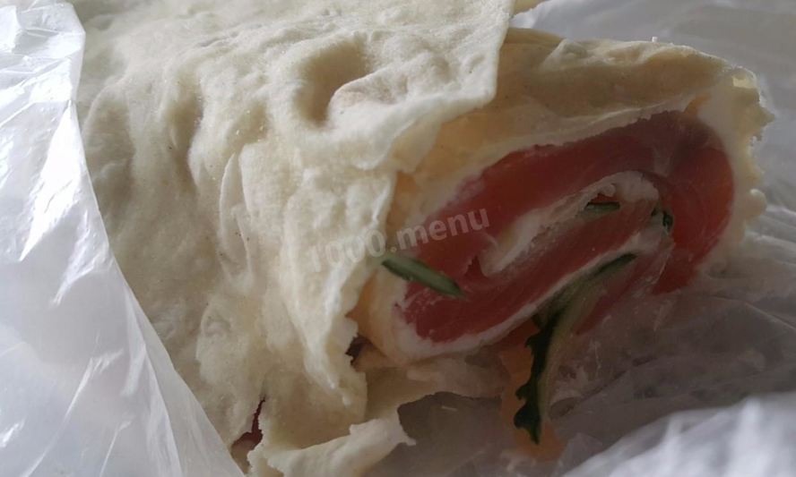 Рецепт рулета с рыбой в лаваше