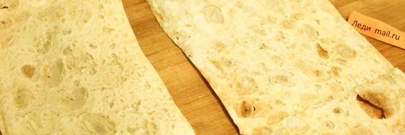 рулеты из лаваша с сыром