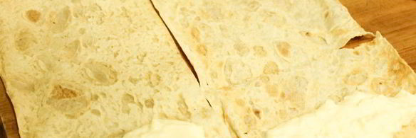 рулеты из лаваша с сыром