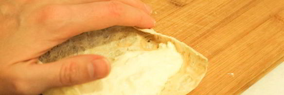 рулеты из лаваша с сыром