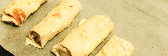 рулеты из лаваша с сыром