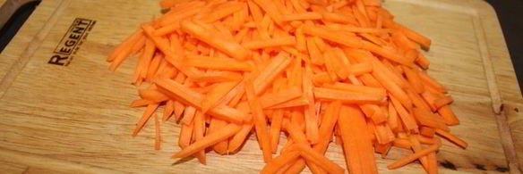 свиная вырезка с овощами в лаваше