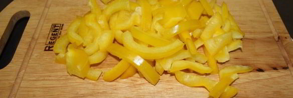 свиная вырезка с овощами в лаваше