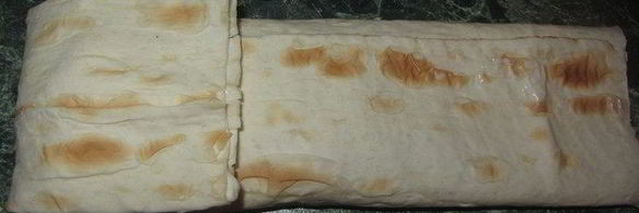 закуска из лаваша и корейской морковки