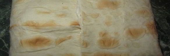 закуска из лаваша и корейской морковки