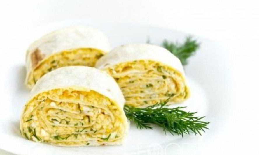 Рецепт закуски из лаваша