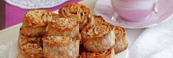 ленивая пахлава из лаваша