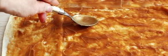 ленивая пахлава из лаваша