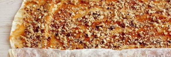 ленивая пахлава из лаваша