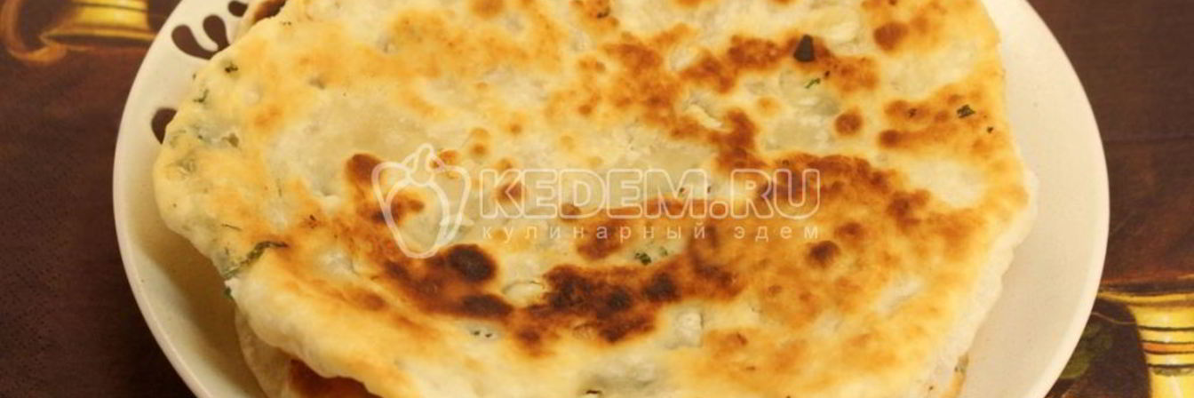 Чесночные лепешки