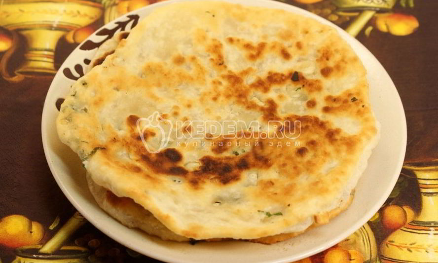 Рецепт чесночных лепешек