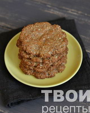 Диетические лепешки без муки