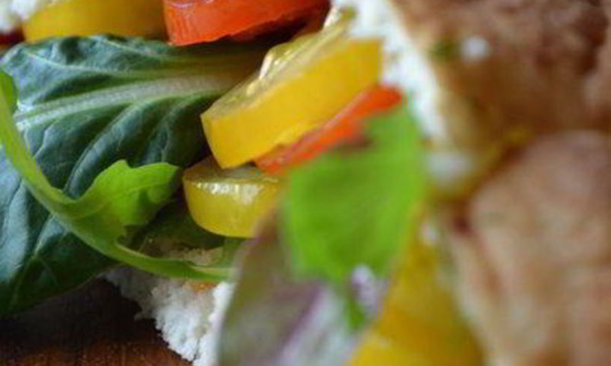 Рецепт домашней питы с овощами