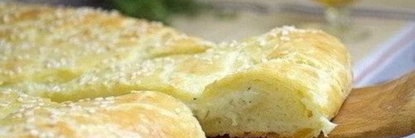 Домашняя творожная лепешка с сыром