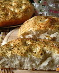 Фокачча на минеральной воде