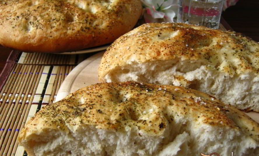 Рецепт фокаччи на минеральной воде